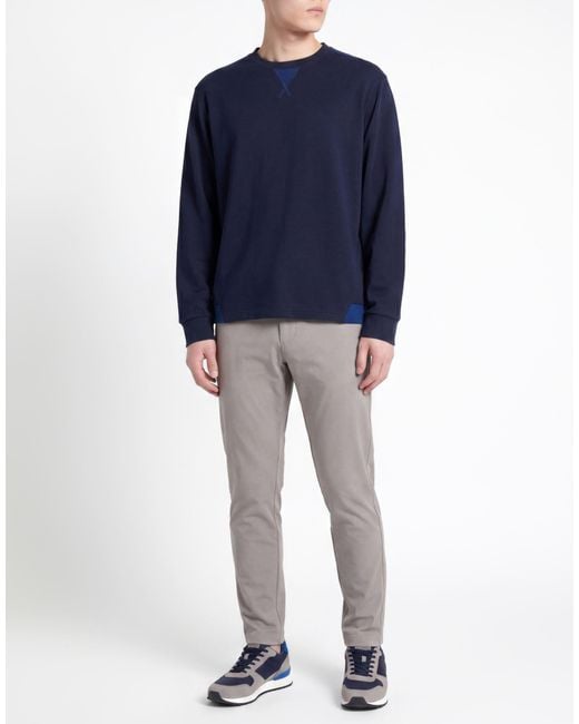 Sease Blue Midnight Sweatshirt Virgin Wool, Polyamide for men