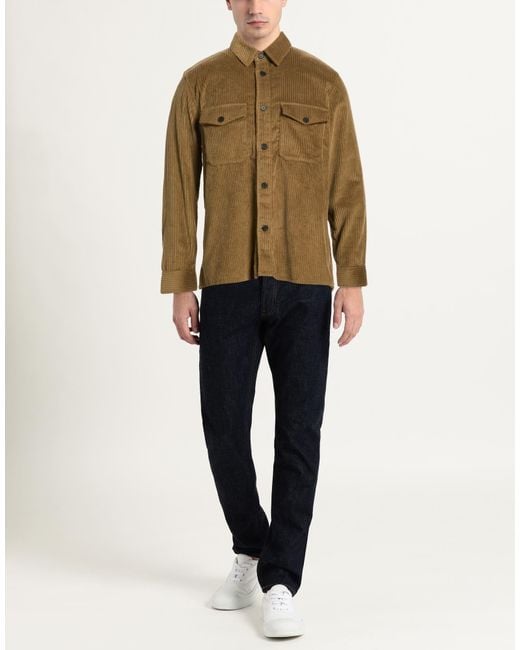 Edition10 Green Shirt Cotton for men