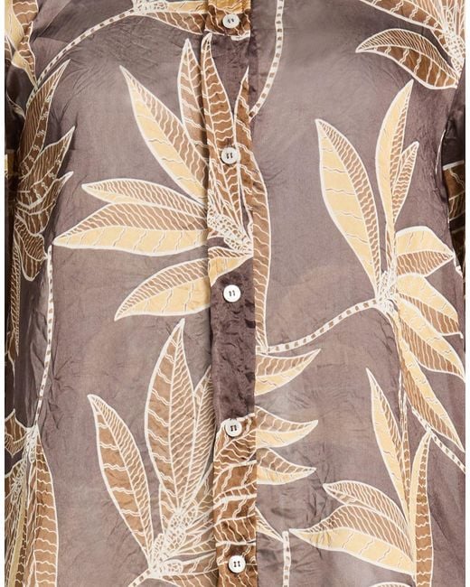 Marella Brown Shirt Polyester