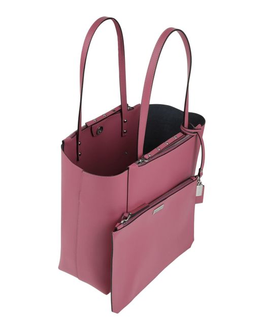 Gianni Notaro Purple Fuchsia Handbag Soft Leather