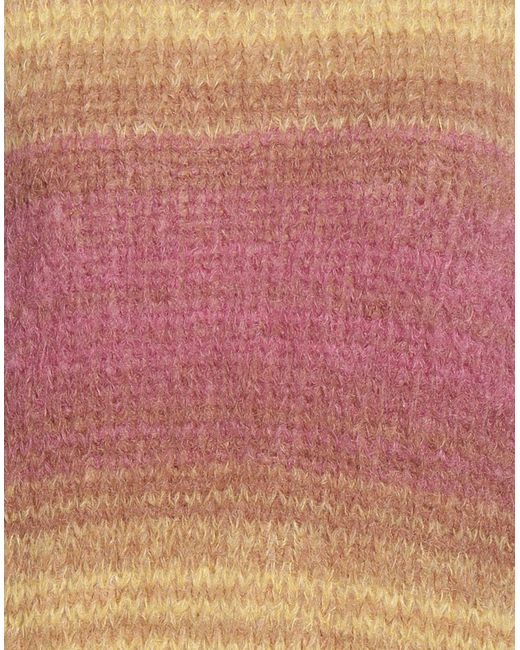 Pomandère Pink Mauve Sweater Mohair Wool, Polyester, Elastane