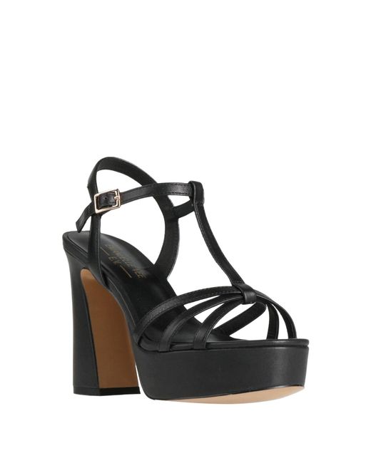 Emanuélle Vee Black Sandals