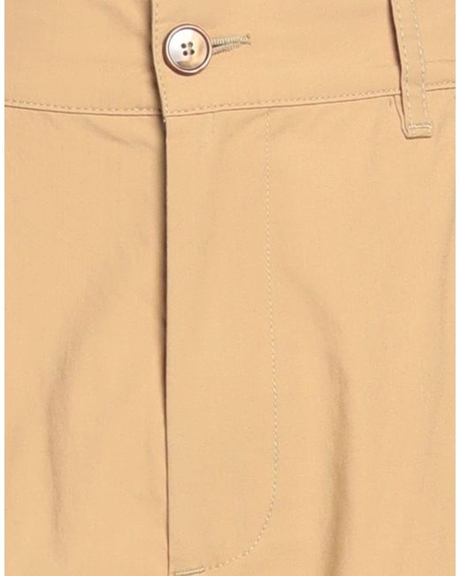 Barena White Sand Pants Cotton, Elastane