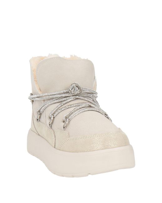 CafeNoir Natural Ankle Boots