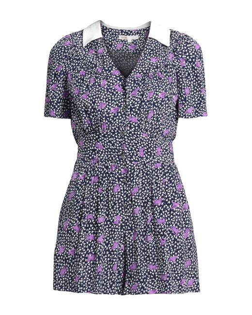 Maje Blue Playsuit