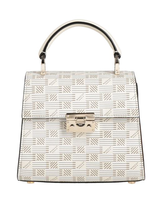 Moreau Paris White Mune -- Handbag Leather