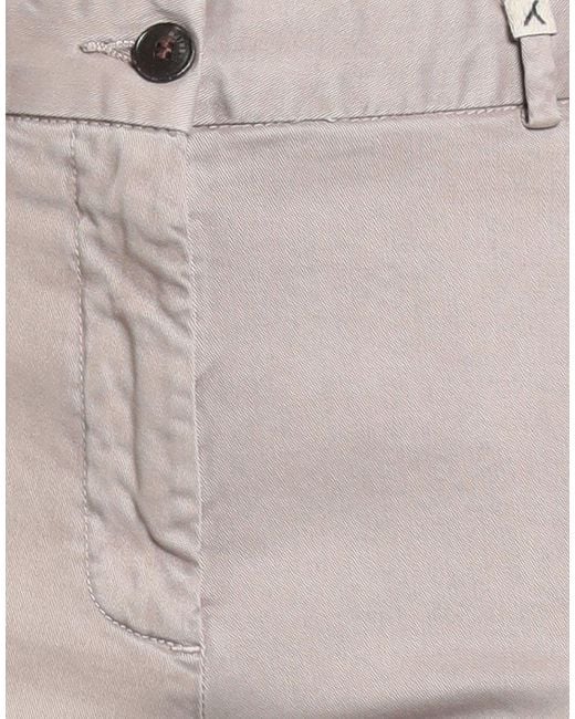 Myths Gray Pants Cotton, Elastane
