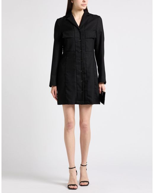 Erika Cavallini Semi Couture Black Mini Dress