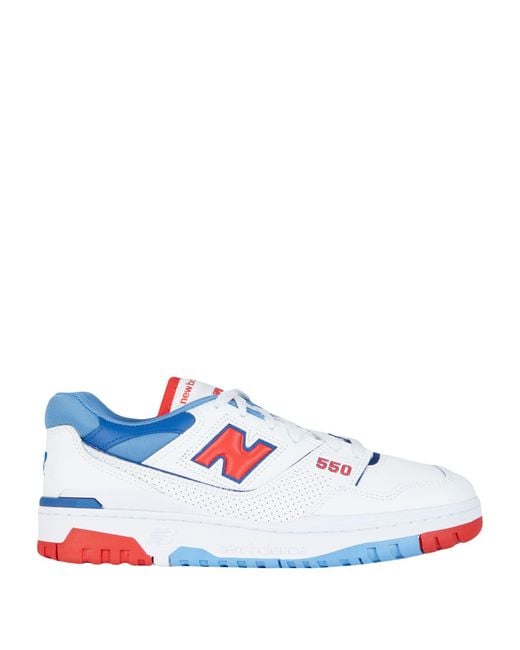 New Balance White ’S 550 Leather Trainers for men