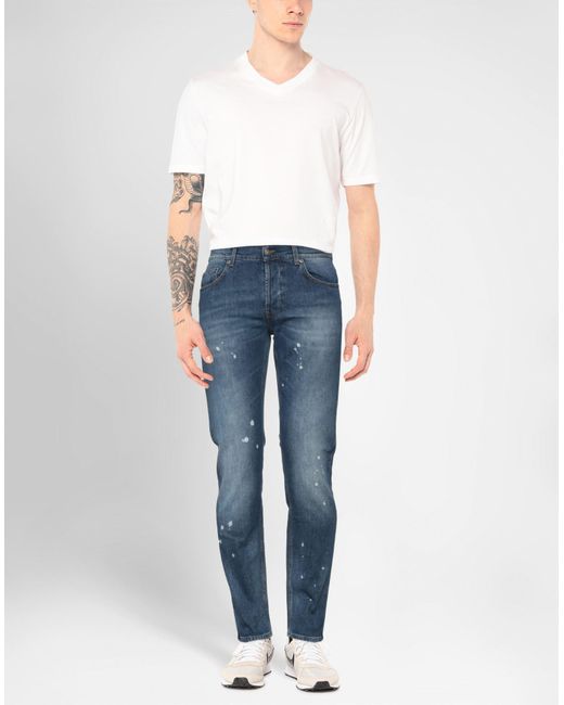 Aglini Blue Jeans for men