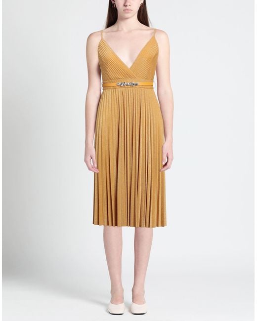 Liu Jo Metallic Midi Dress