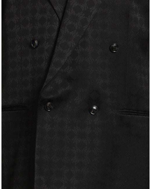 Amiri Black Blazer Viscose, Wool, Elastane for men