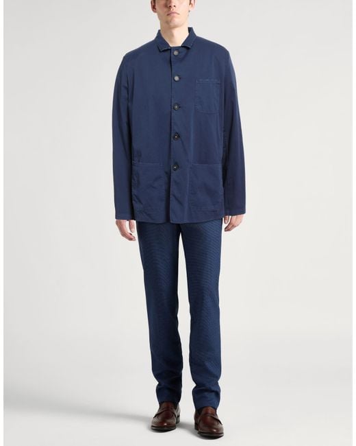Massimo Alba Blue Jacket for men