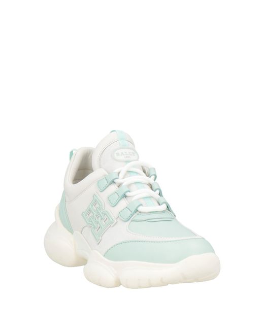Bally White Trainers