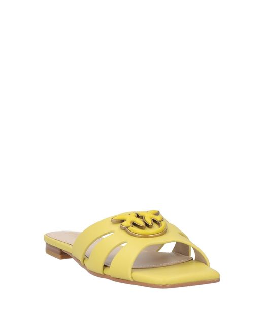 Pinko Yellow Sandals