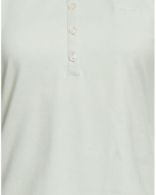 Barbour Gray Dress Tartan Light Polo Shirt Cotton, Elastane