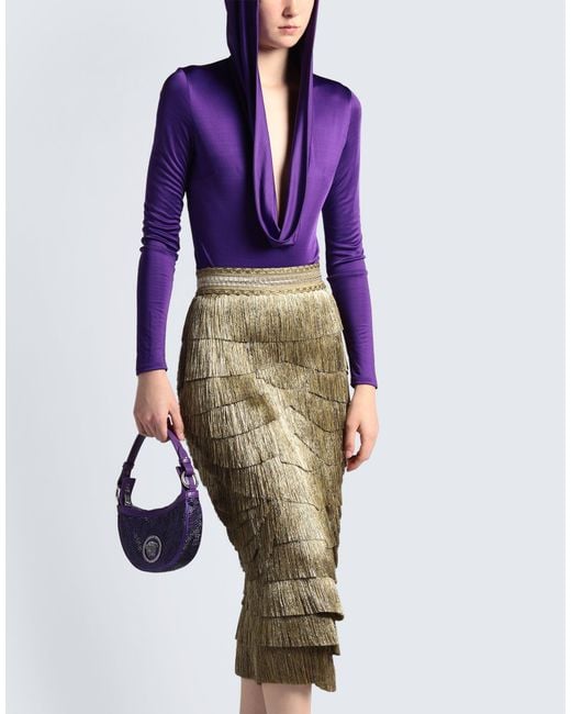 Versace Purple Bodysuit
