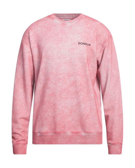 Dondup Pink Sweatshirt for men