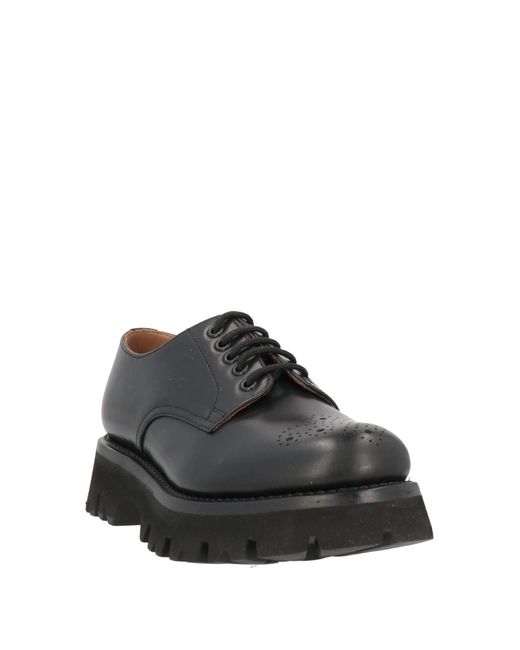 GRENSON Gray Lace-up Shoes for men