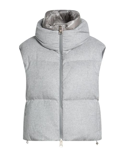 Chompa Sin Mangas Herno de color Gray