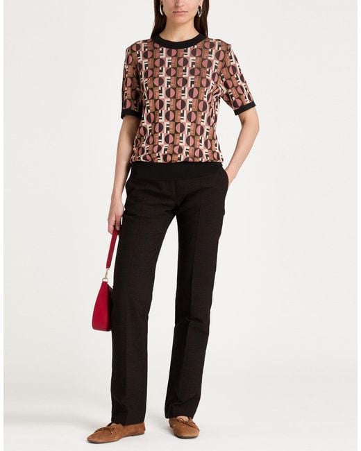 Fendi Pink Sweater Viscose, Polyamide, Elastane