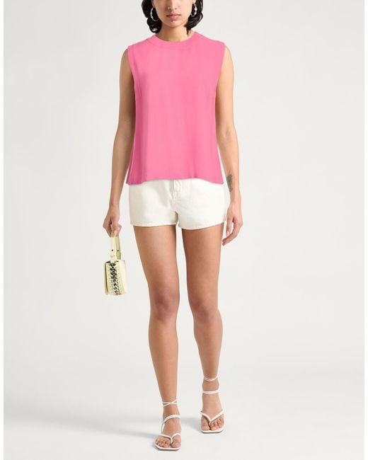 SEVENTY VENEZIA Pink Top Viscose