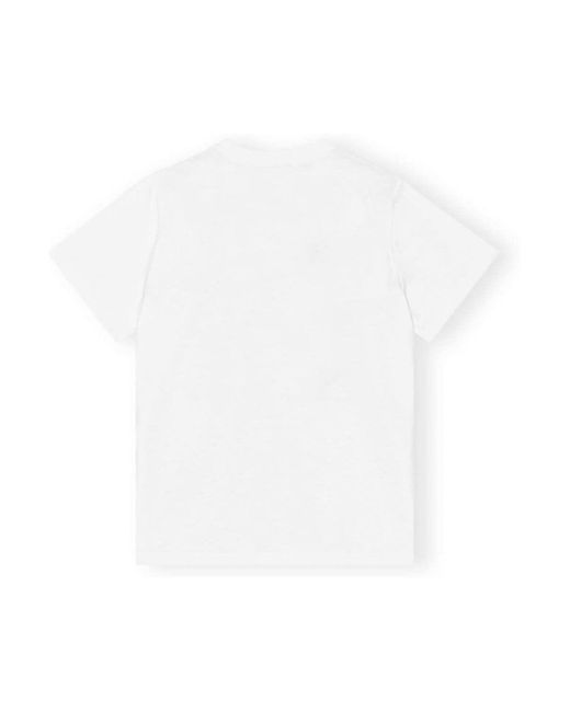 Ganni White T-shirts
