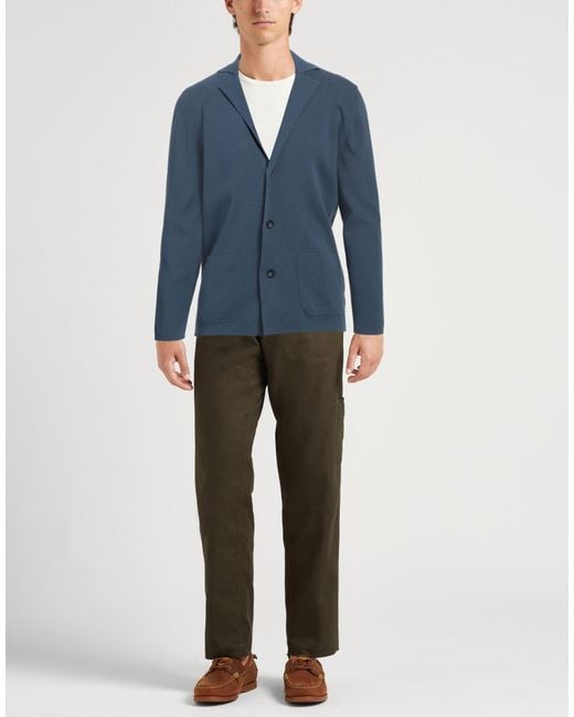Blazer di Alpha Studio in Blue da Uomo