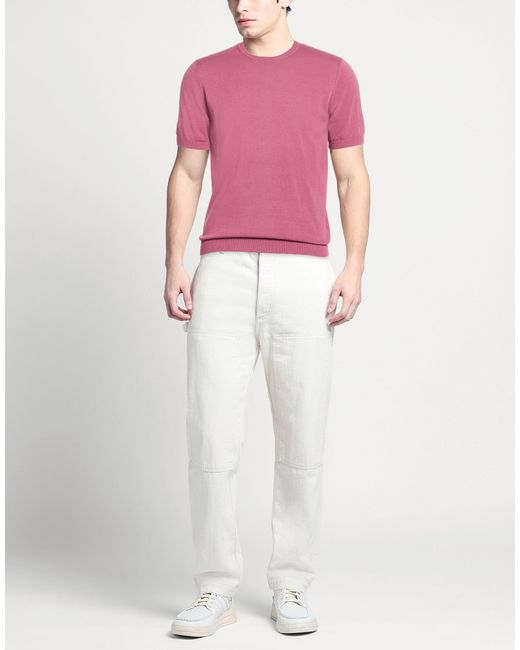 PAOLO RAGAZZINI Pink Sweaters for men