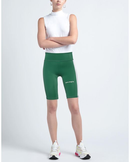 Palm Angels Green Leggings