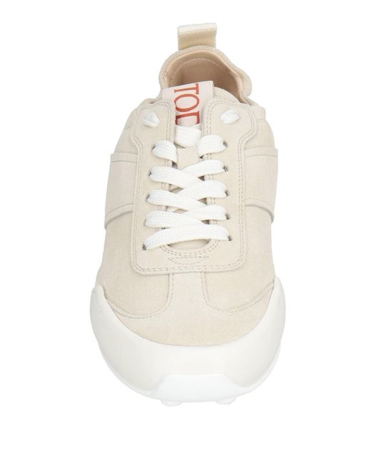 Tod's Natural Sneakers Leather