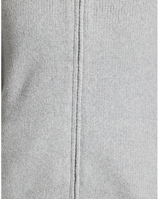 Fedeli Gray Cardigan Cotton, Polyester for men