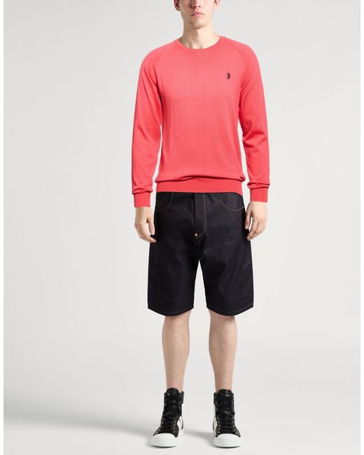 Pullover U.S. POLO ASSN. pour homme en coloris Pink