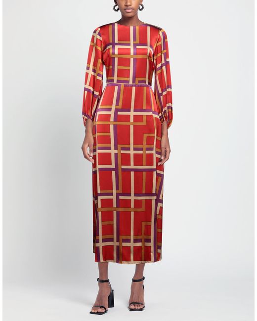 Momoní Red Maxi Dress
