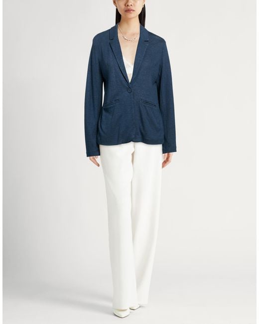 Majestic Filatures Blue Blazer