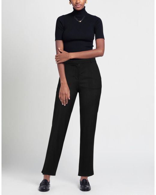 Eleventy Black Trouser