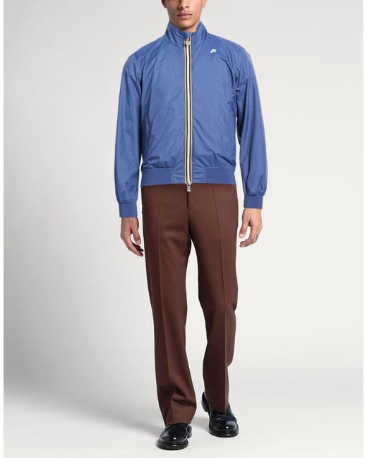 K-Way Blue Jackets for men