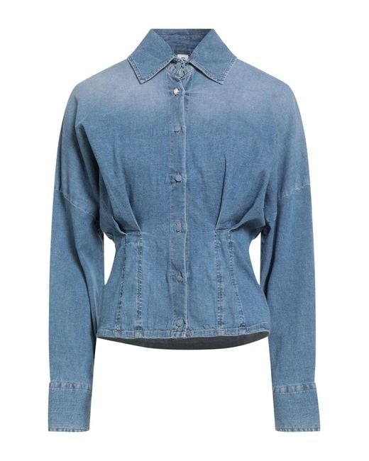 Liu Jo Blue Denim Shirts