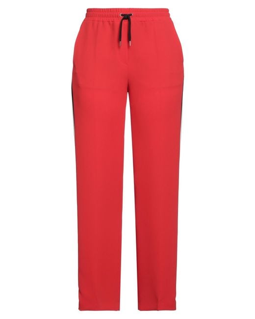 Barbara Bui Red Pants Polyester