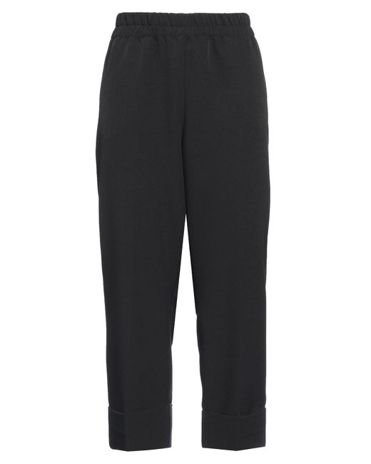 KATE BY LALTRAMODA Gray Cropped Trousers
