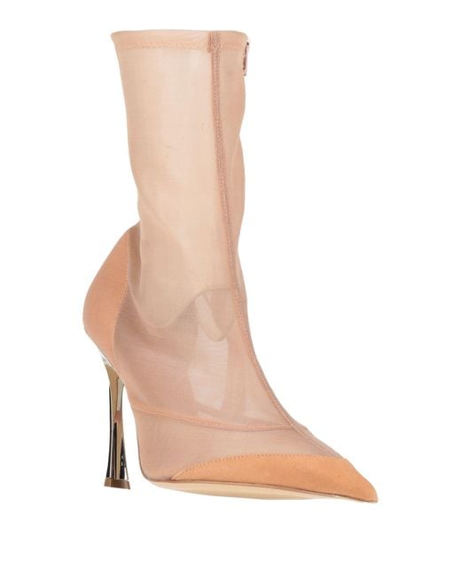 Mugler Natural Ankle Boots