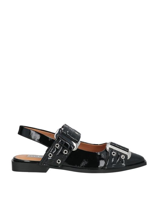 Steve Madden Black Ballet Flats