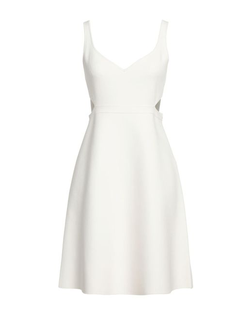 Theory White Mini Dress