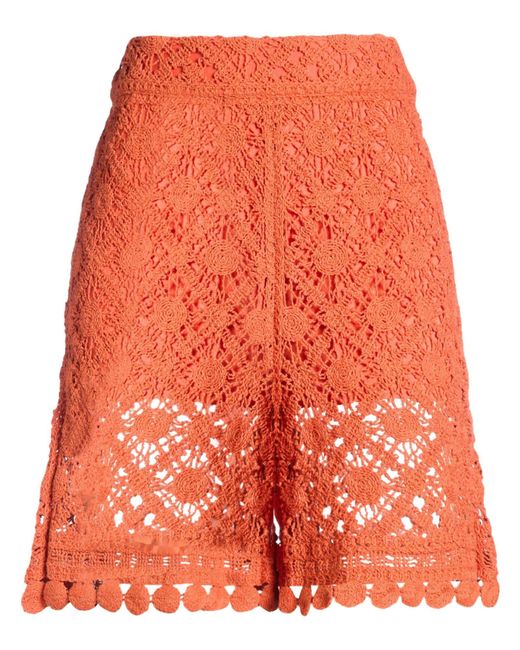 Maliparmi Orange Shorts & Bermuda Shorts