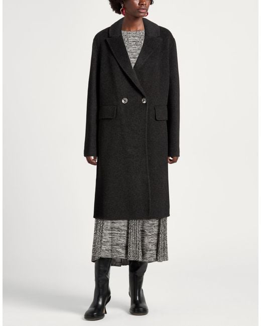 Manila Grace Black Coat