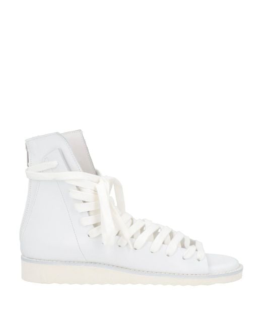 Kris Van Assche White Sandals Leather for men