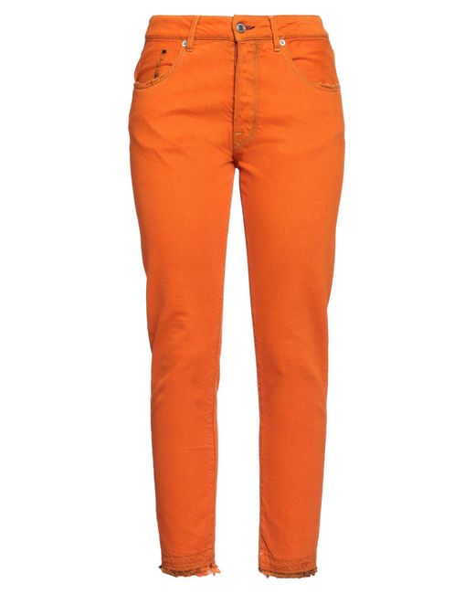 Golden Goose Deluxe Brand Orange Jeans