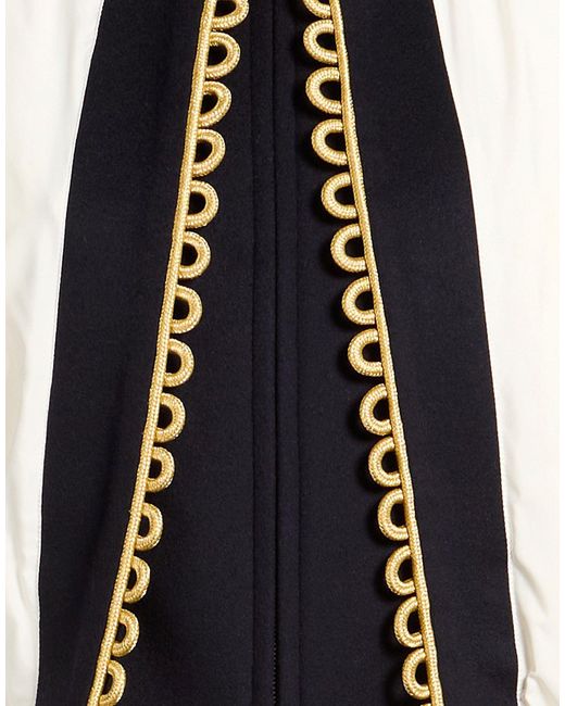 McQueen White Jacket Polyamide, Wool