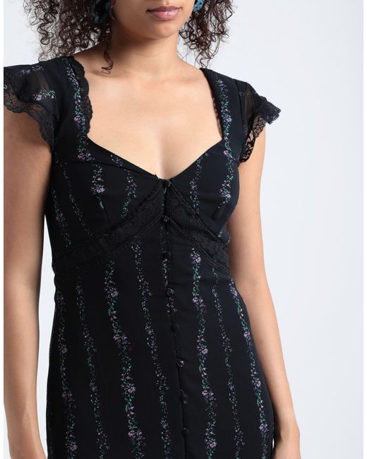 TOPSHOP Blue Maxi Dress