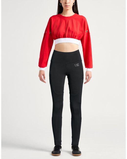 EA7 Black Leggings